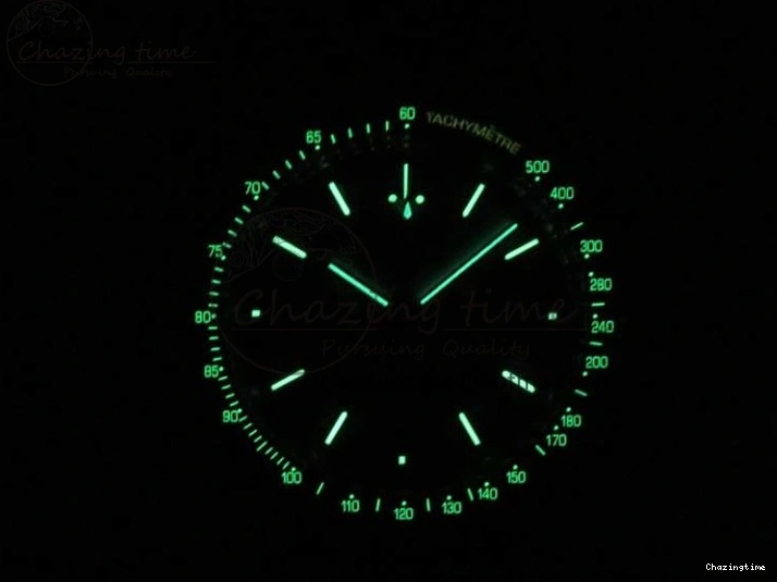 0328 Speedmaster Moonwatch OMF 1:1 Best Edition Gray Dial on SS Bracelet A TravelReady 8042